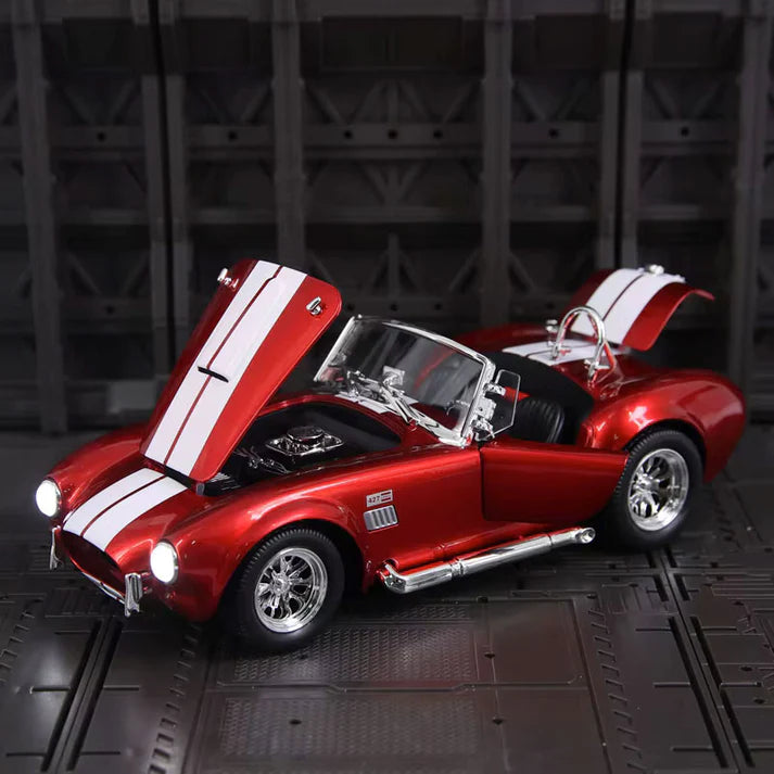 1:24 Diecast Shelby Cobra Convertible Model