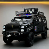 1:32 Alloy Police Explosion Proof Car Model Diecasts Metal
